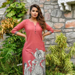 kalamkari kalahasti kurti