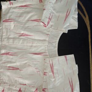 Ikkat side stretchable blouse