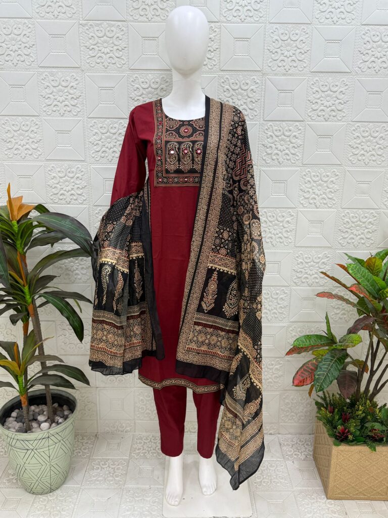 DHABU COTTON 3 PIECE SET